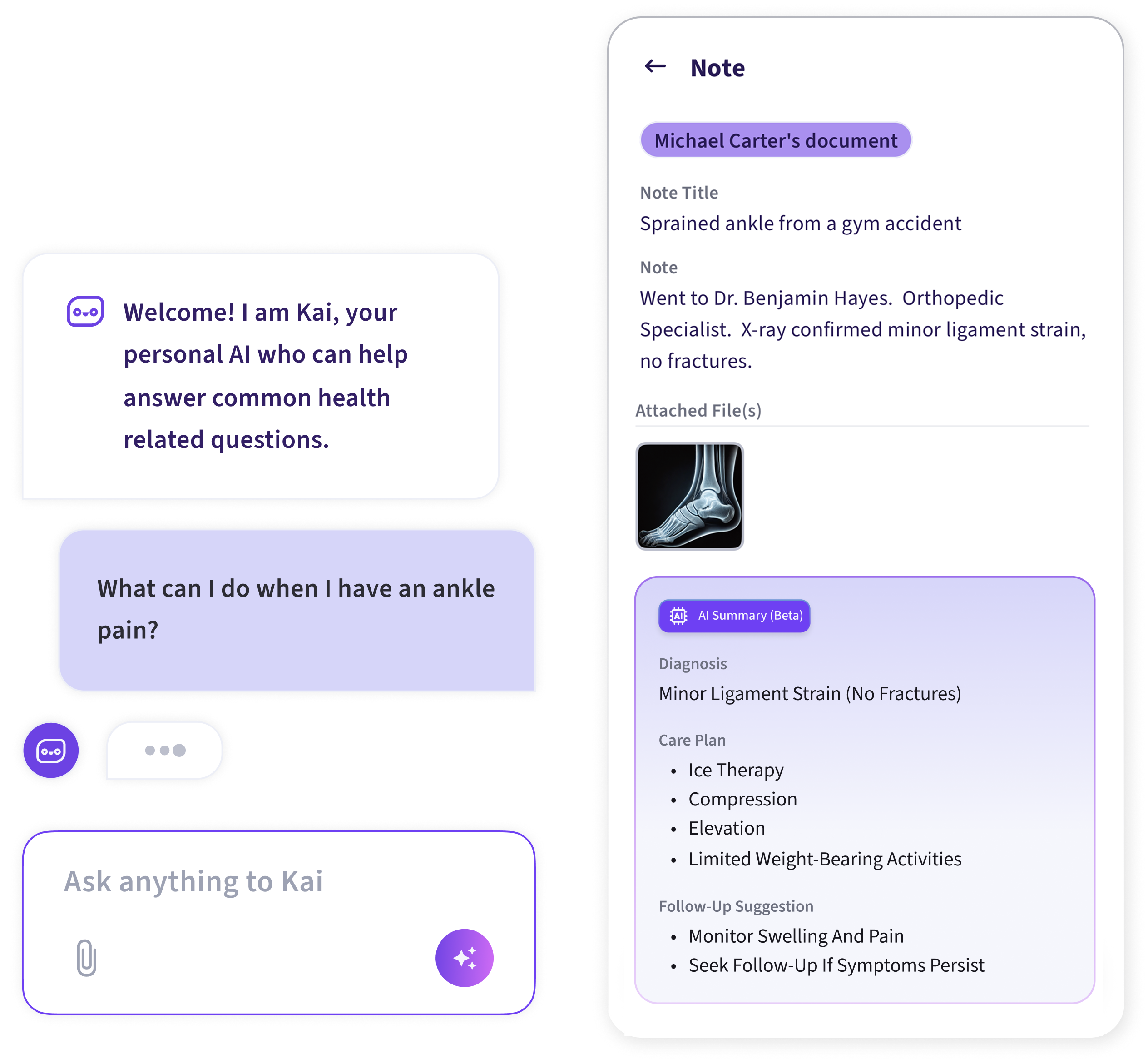 Get AI‑powered insights